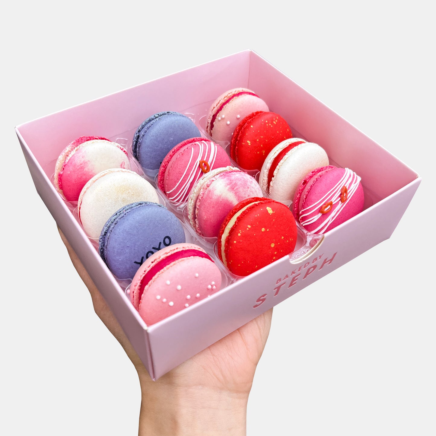 Valentine's Love Macarons