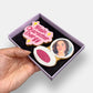 Main Character Energy Letterbox Printed Edible Photo Iced Cookies