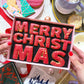 Merry Christmas Message Letterbox Cookies