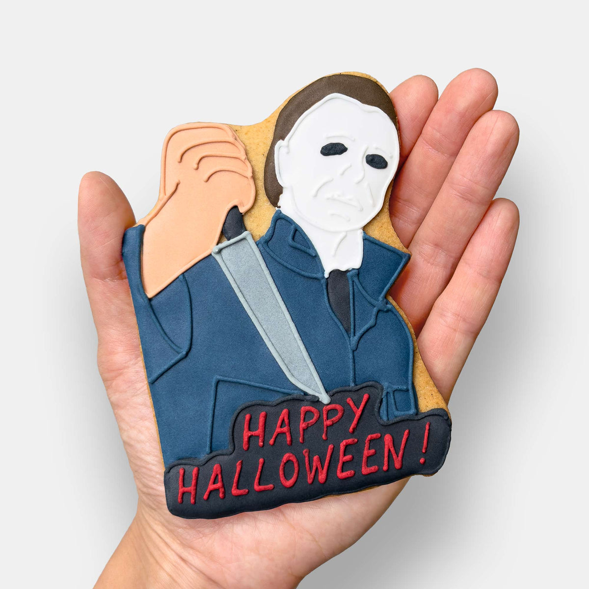 Mike Myers Halloween Letterbox Iced Cookie