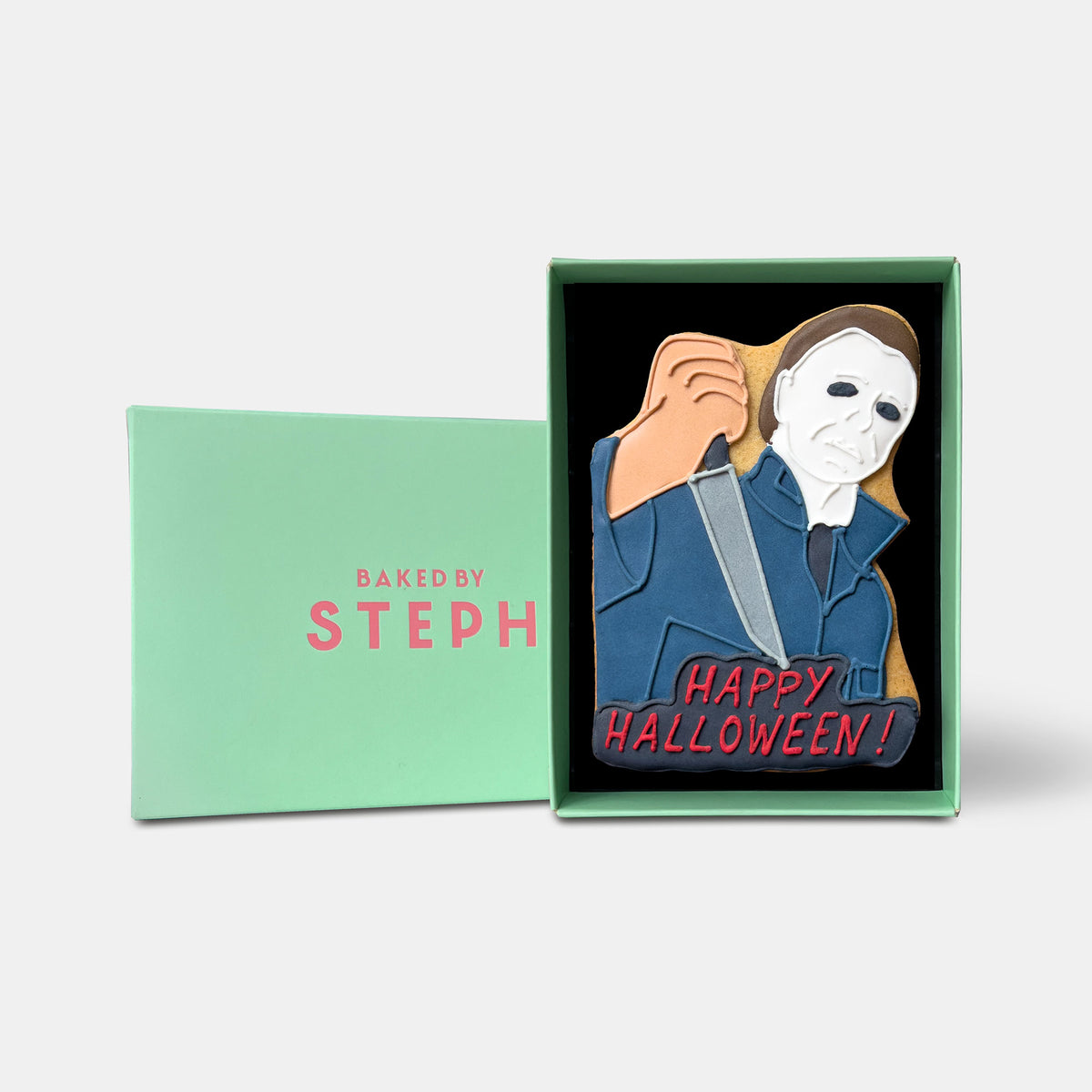 Mike Myers Halloween Letterbox Iced Cookie