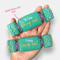 Personalised Christmas Cracker Letterbox Iced Cookie