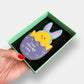 Personalised Easter Chick Letterbox Iced Cookie