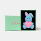 Personalised Easter Bunny Letterbox Iced Cookie
