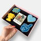 Personalised Father's Day Letterbox Printed Edible Photo Iced Cookies