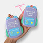 Personalised School Backpack Letterbox Iced Cookie
