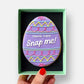 Personalised Secret Message Easter Egg Letterbox Iced Cookie