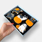 Personalised Spooky Dog Halloween Letterbox Iced Cookies