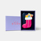 Personalised Stocking Letterbox Cookie