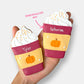 Personalised T'is The Season Pumpkin Spice Autumn Letterbox Iced Cookies