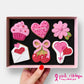 Personalised The Pink Box Letterbox Iced Cookies (Supporting the Pink Ribbon Foundation)