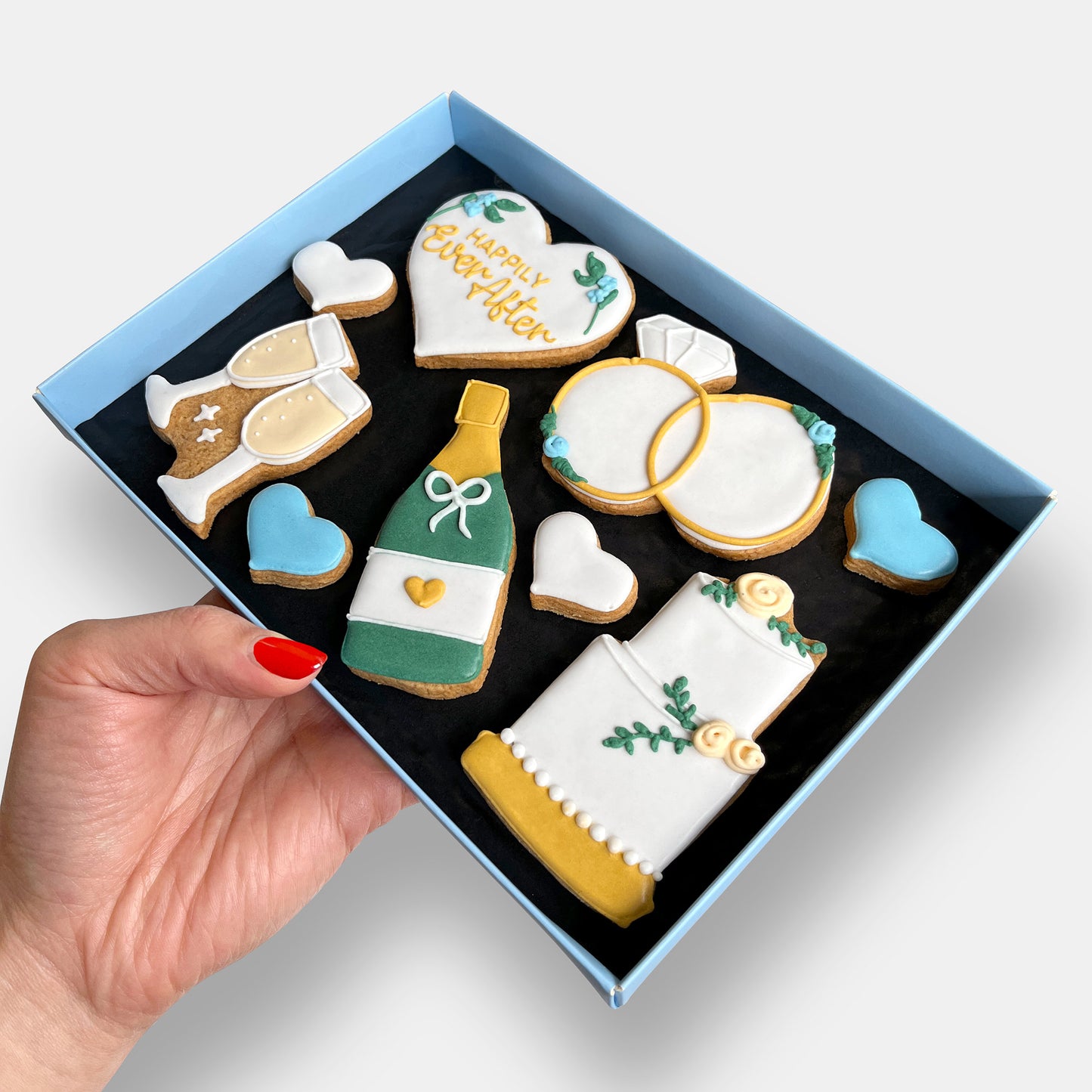 Personalised Wedding Gift Letterbox Cookies