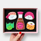 Personalised You Make Me Soy Happy Valentine's Letterbox Iced Cookies