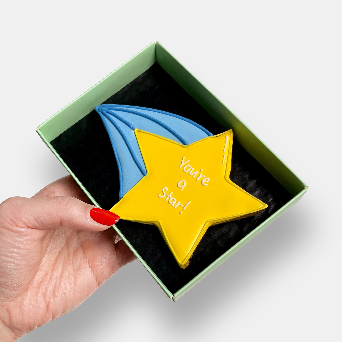 Personalised You're A Star Letterbox Cookie