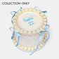 Personalised Blue Ribbon Cake