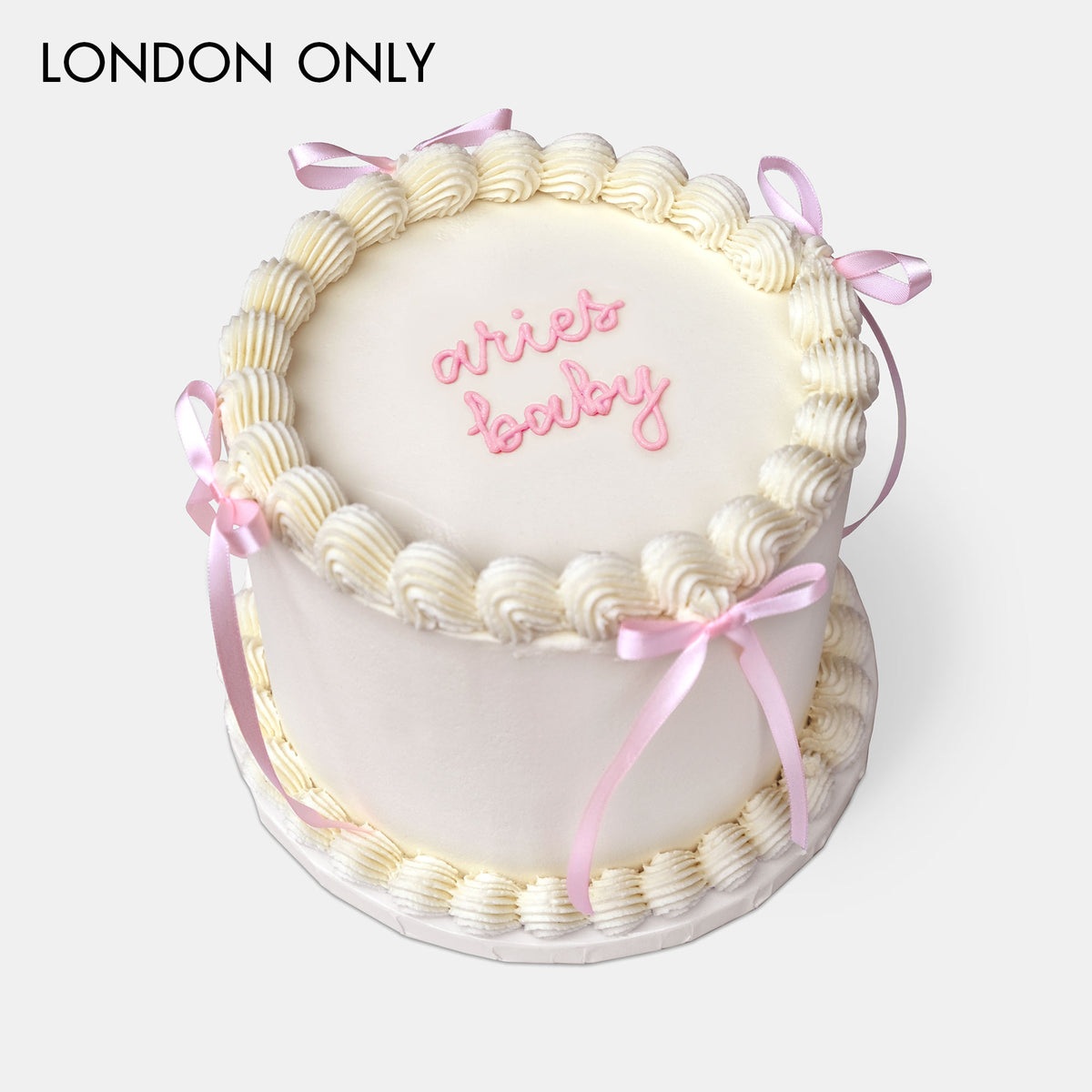 Personalised Ribbon Cake