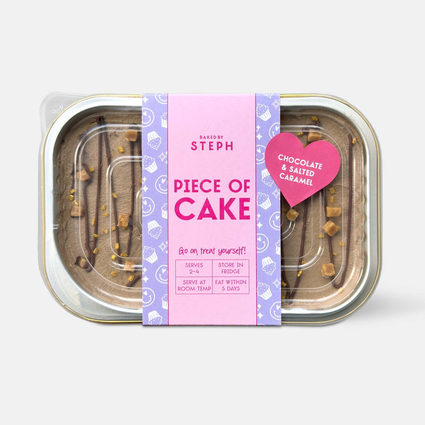 Piece of Cake Postable Cake Box (Chocolate & Salted Caramel)