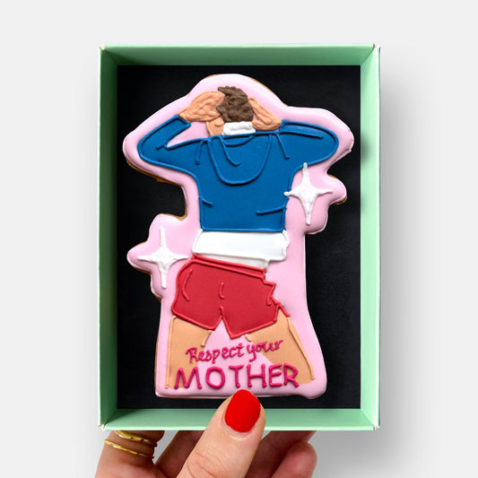 Respect Your Mother Letterbox Iced Cookie
