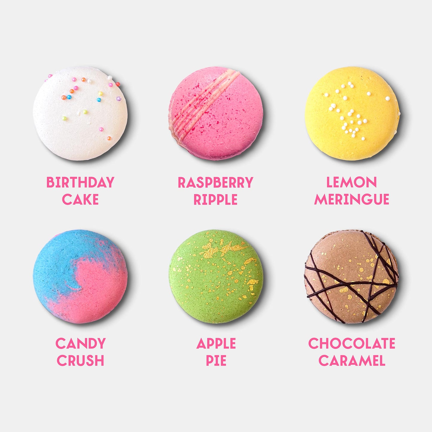 Signature Macarons (Box of 12)