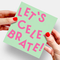LET'S CELEBRATE! Gift Sleeve (Box of 12)