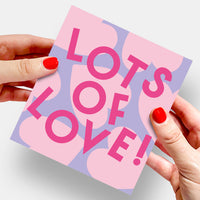 LOTS OF LOVE! Gift Sleeve (Box of 12)