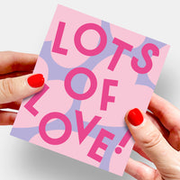 LOTS OF LOVE! Gift Sleeve (Box of 6)