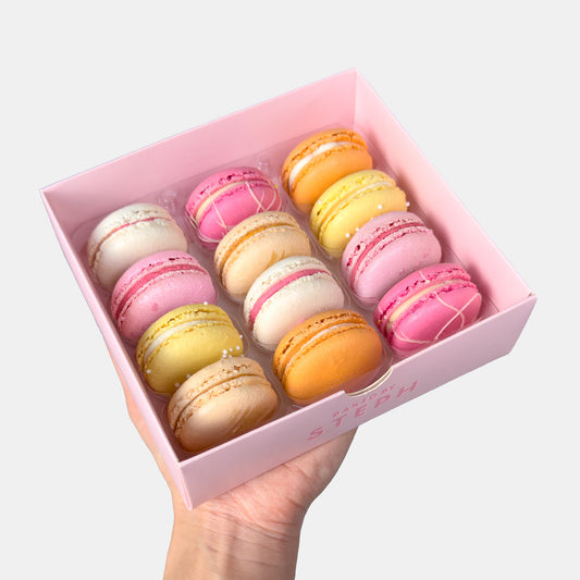 Spring Macarons (Box of 12)