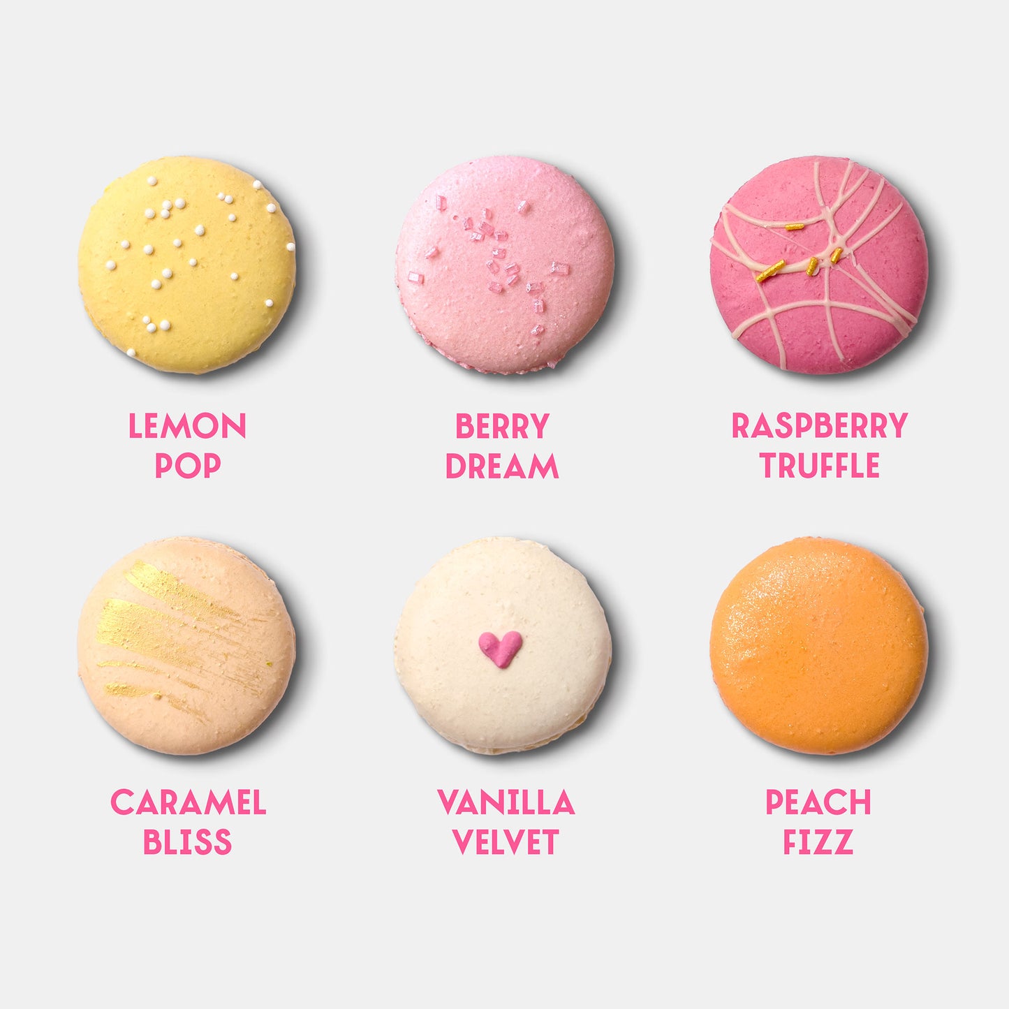Spring Macarons (Box of 6)
