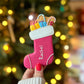 Personalised Christmas Stocking Letterbox Iced Cookie