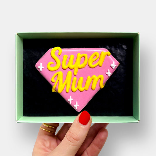 Super Mum Letterbox Cookie