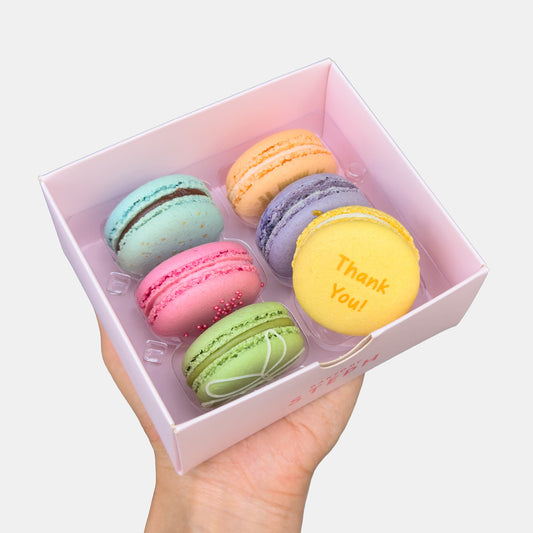 Thank You Macarons (Box of 6)