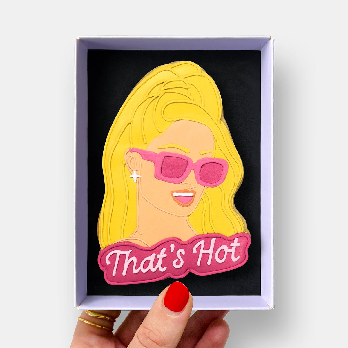 Thats Hot Letterbox Iced Cookie