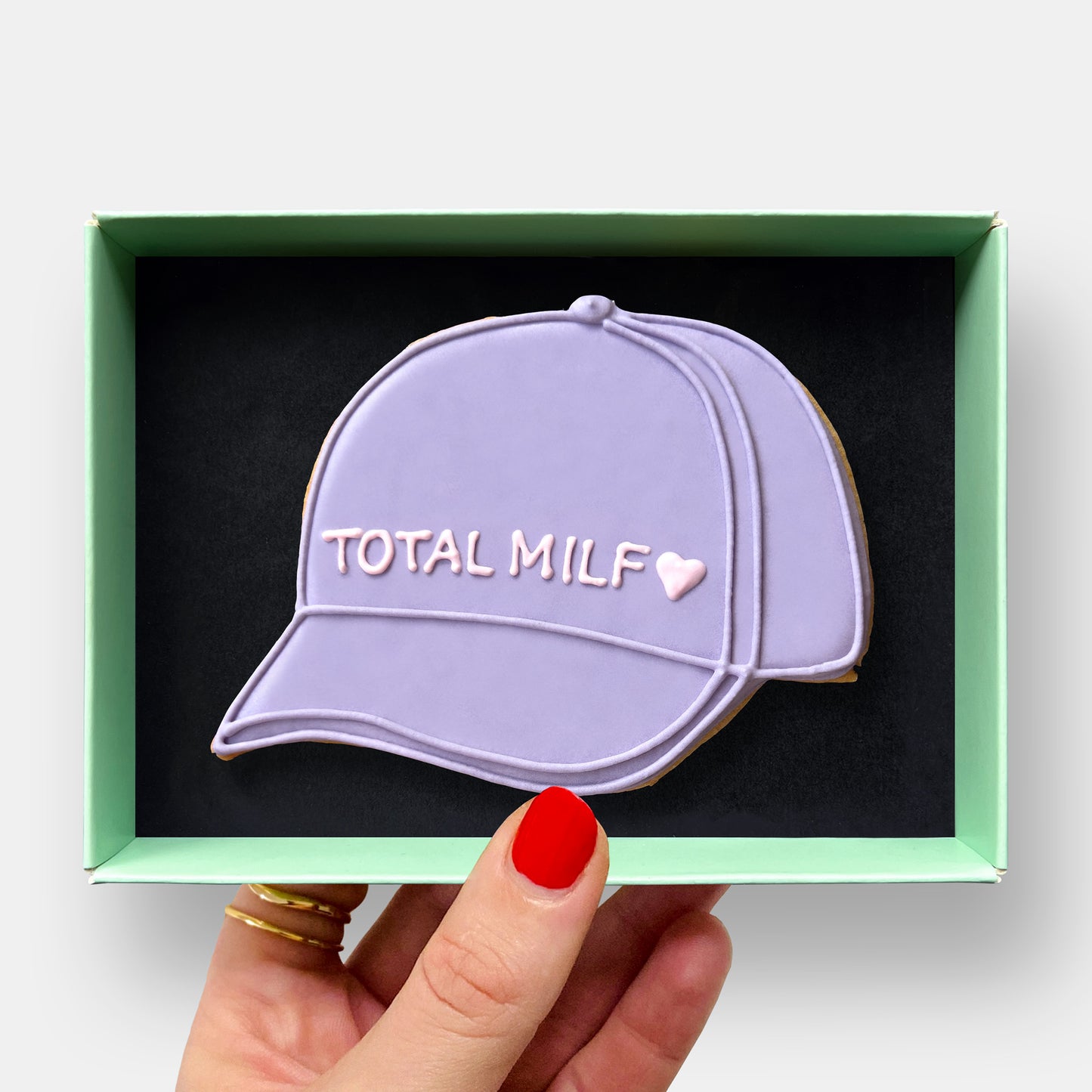 Total Milf Cap Mother's Day Letterbox Iced Cookie