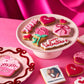 Personalised The Pink Valentine's Letterbox Iced Cookies (Supporting the Pink Ribbon Foundation)