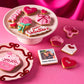 Personalised Edible Photo Valentine's Day Letterbox Iced Cookies