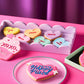 Personalised Love Hearts Letterbox Iced Cookies