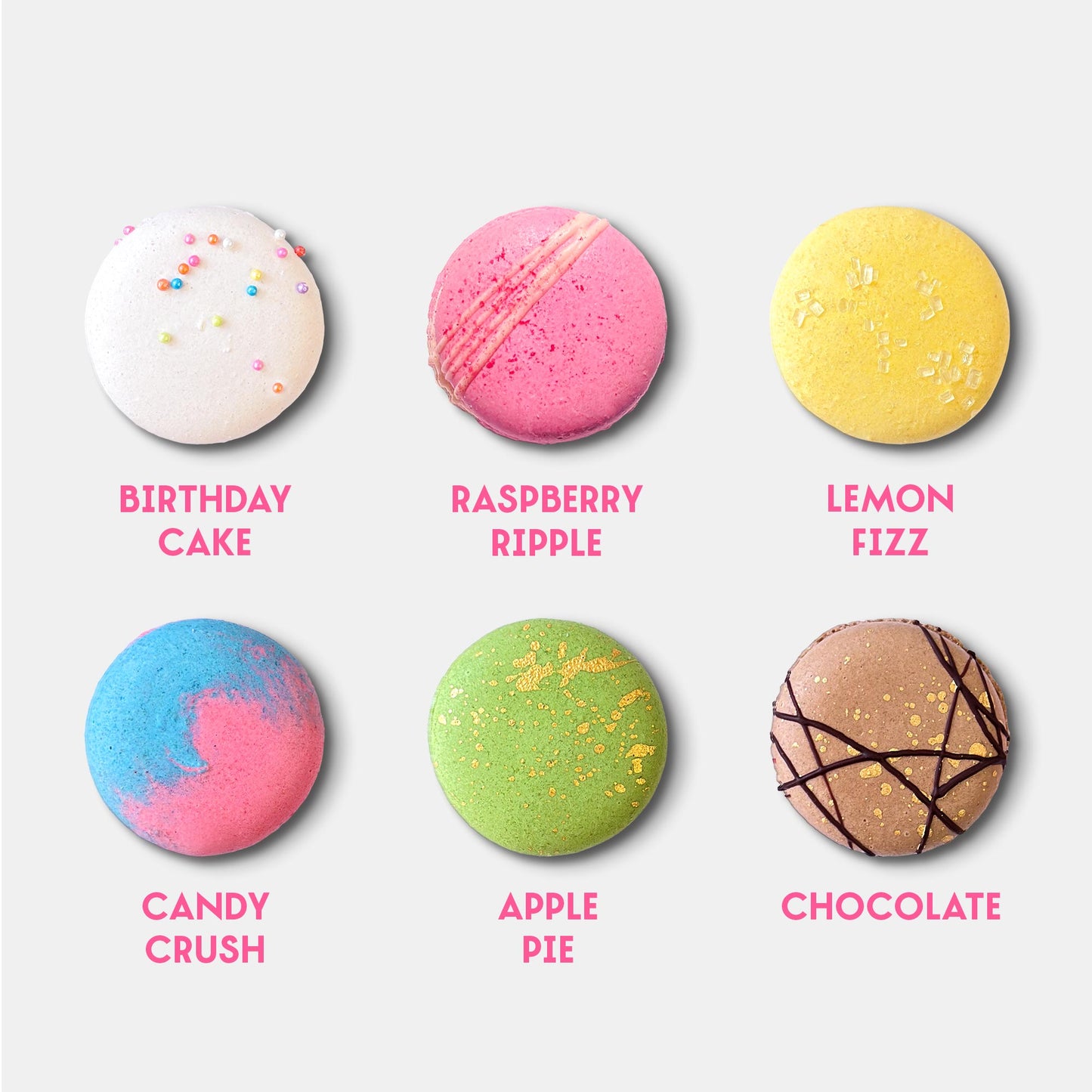Vegan Signature Macarons (Box of 12)