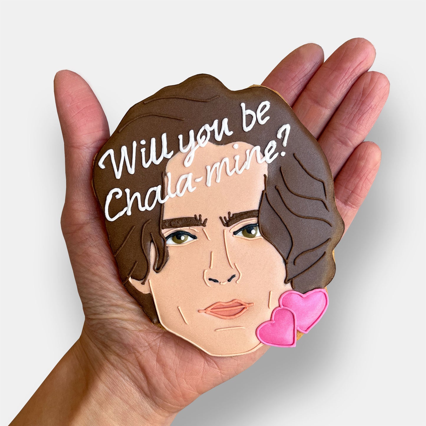 Will you be Chala-mine? Letterbox Cookie