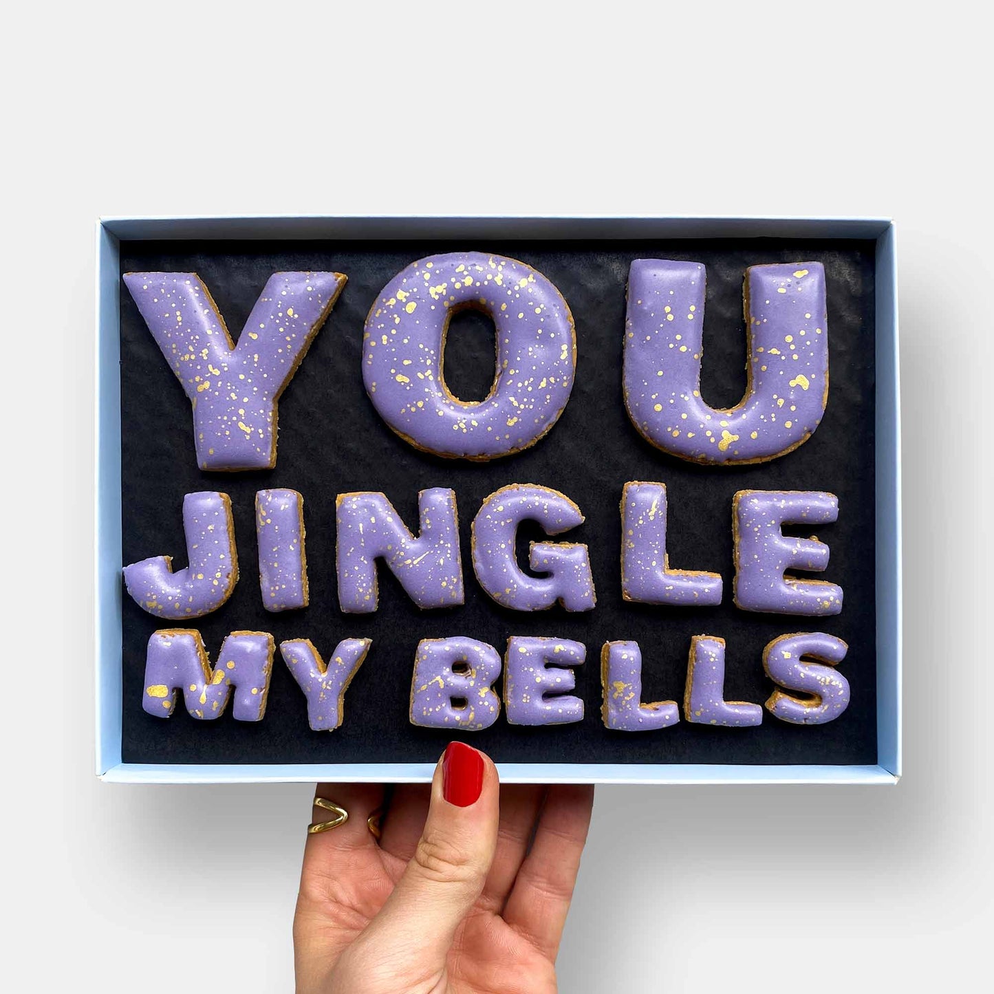 You Jingle My Bells Message Letterbox Cookies