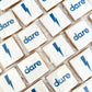 Custom Square Printed Branded Logo Iced Cookies