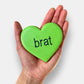 Brat Heart Letterbox Cookie - Baked by Steph