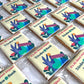 Custom Square Printed Branded Logo Iced Cookies