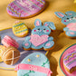 Personalised Easter Bunny Letterbox Iced Cookie