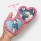 Edible Photo Heart Letterbox Cookie - Baked by Steph