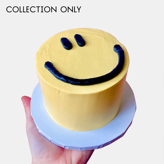 Yellow Happy Cake