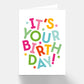 It's Your Birthday Stars Greeting Card
