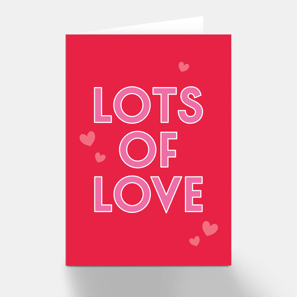 Lots Love Greeting Card
