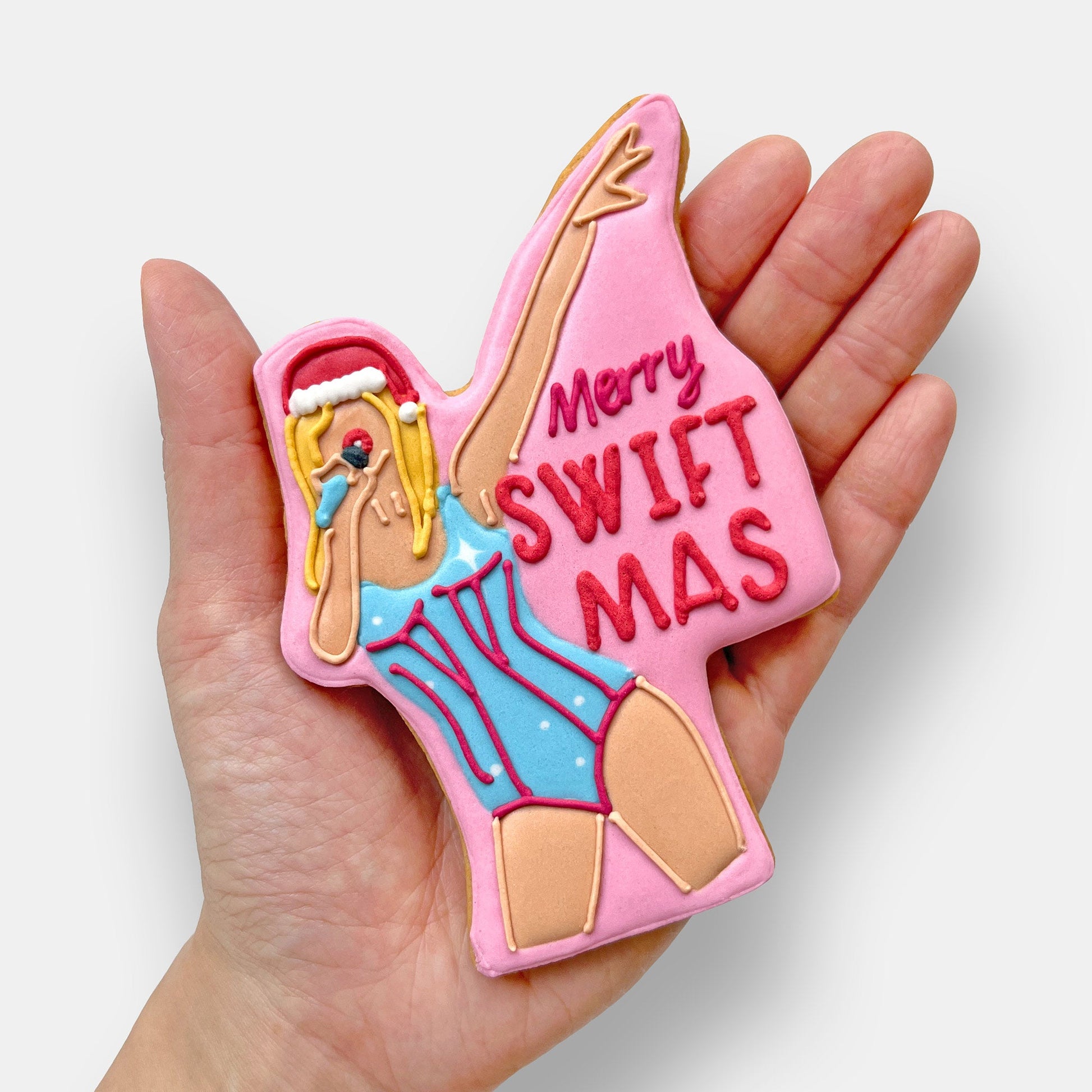 Merry Swiftmas Letterbox Cookie - Baked by Steph