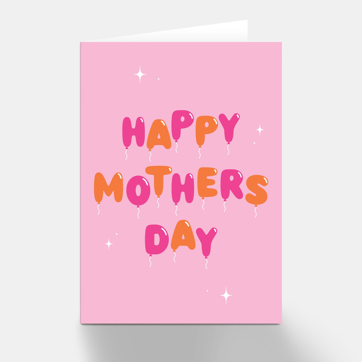 Happy Mother's Day Balloons Greeting Card