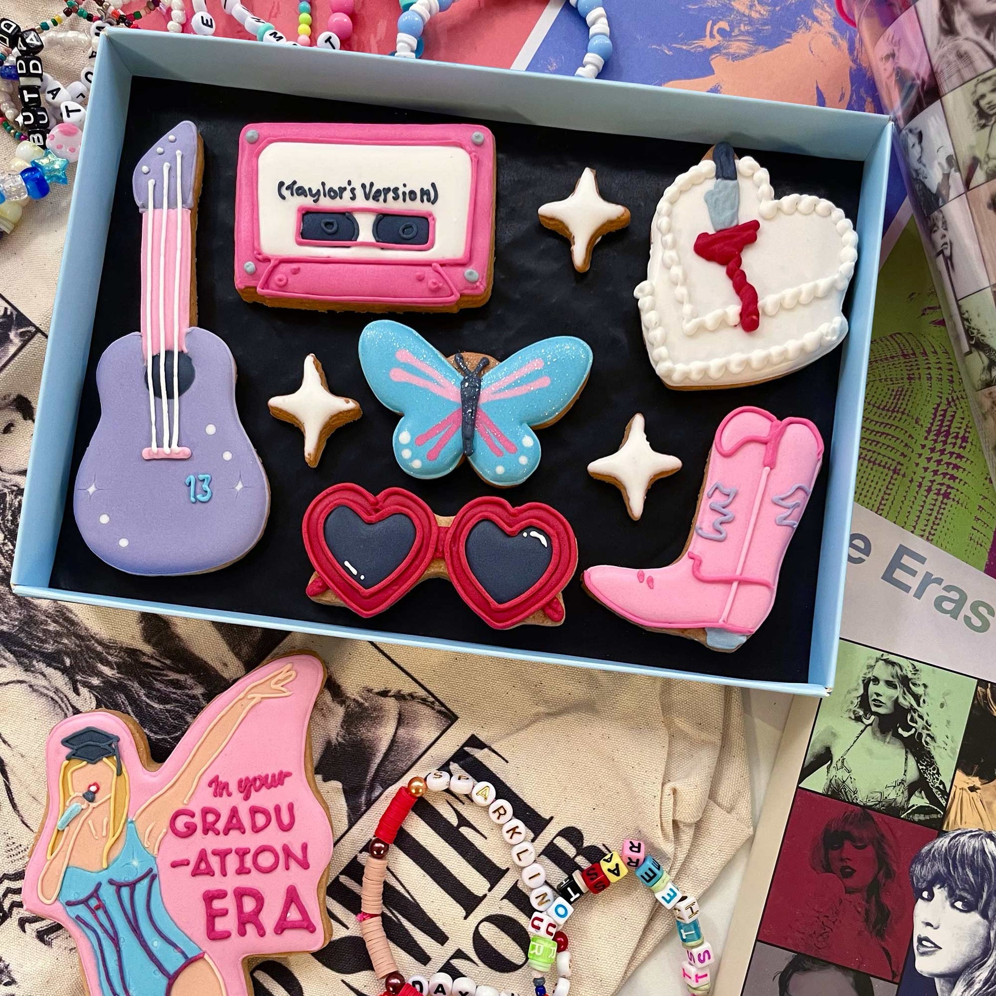 Personalised Swiftie Letterbox Cookies - Baked by Steph